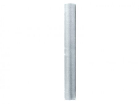 Organza uni Snow, argent,...