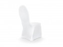Housse de chaise en tissu élastique, blanc