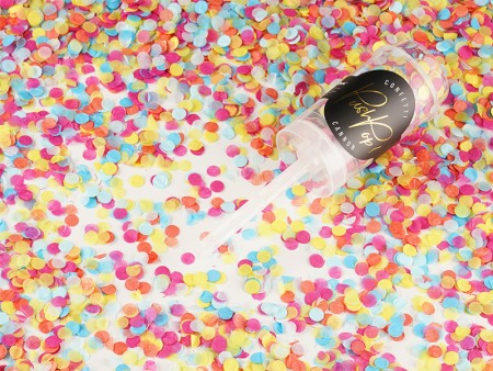 Confettis push pop, mix