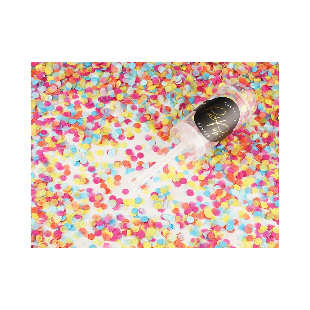 Confettis push pop, mix