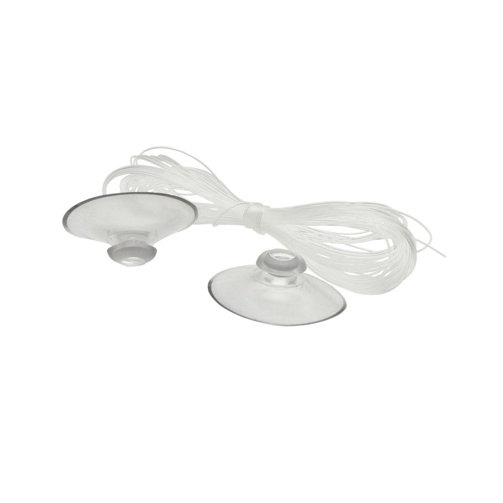 Ventouses avec fil à pêche, 4cm
