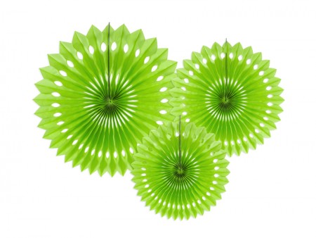 Rosettes décoratives, vert...