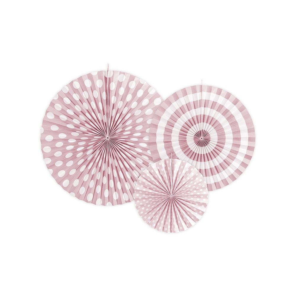 Rosettes décoratives, rose
