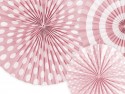 Rosettes décoratives, rose