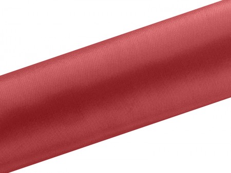 Satin lisse, rouge, 0.16 x 9m
