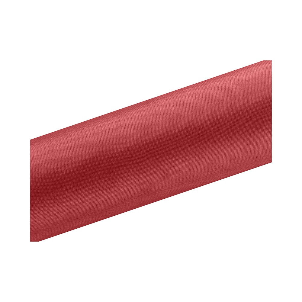 Satin lisse, rouge, 0.16 x 9m