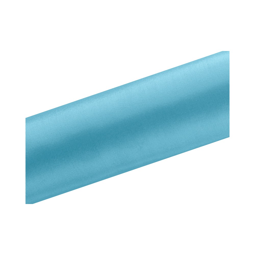 Satin lisse, turquois, 0,16 x 9m