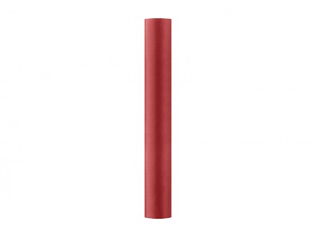 Satin lisse, rouge, 0.36 x 9m