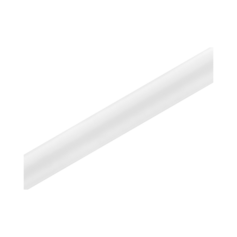 Satin lisse, blanc, 0,36 x 9m