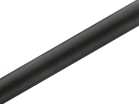Satin lisse, noir, 0,36 x 9m