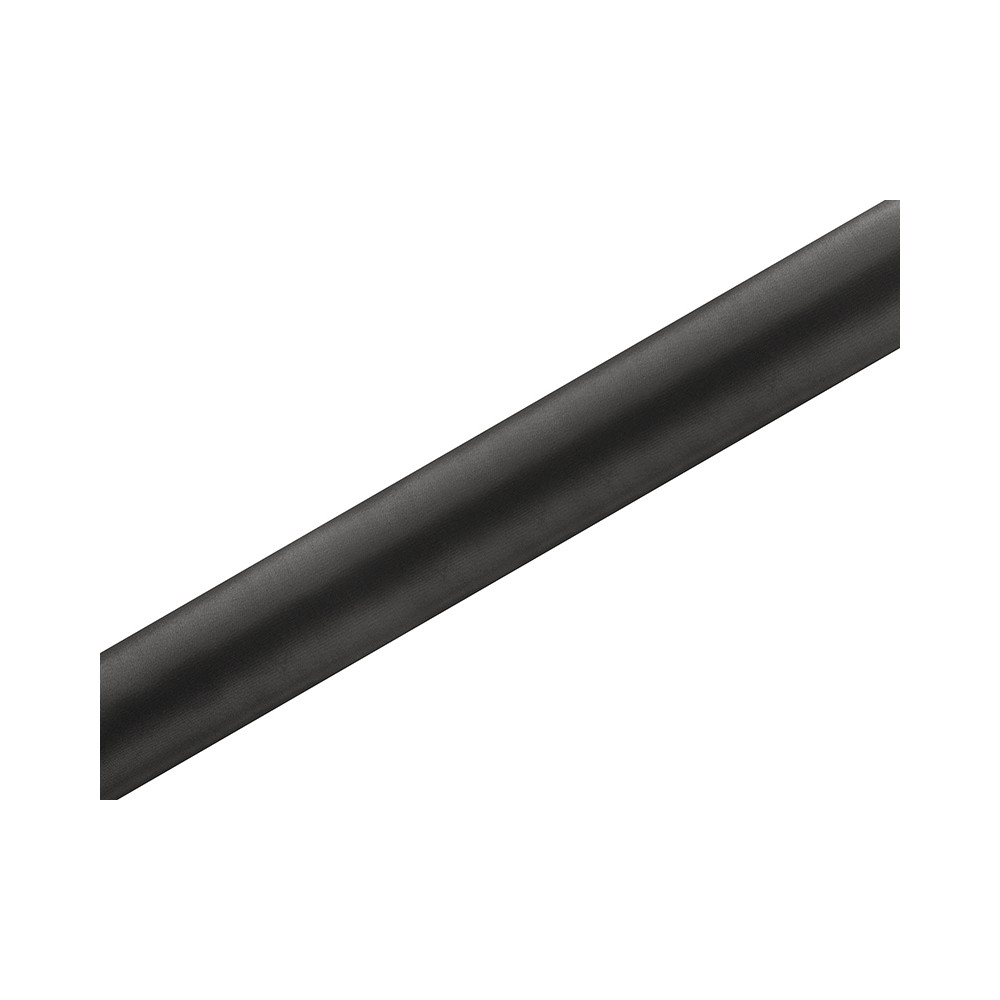 Satin lisse, noir, 0,36 x 9m