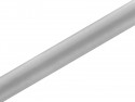 Satin lisse, argenté, 0,36 x 9m