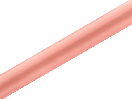 Satin lisse, corail, 0.36 x 9m