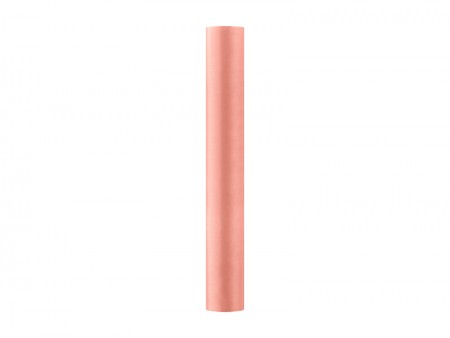 Satin lisse, corail, 0.36 x 9m