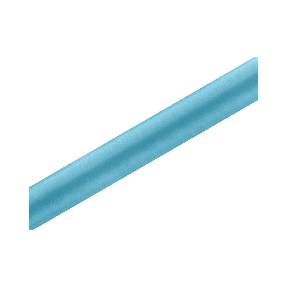 Satin lisse, turquois, 0.36 x 9m