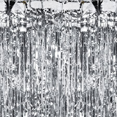 Rideau de fête - argent