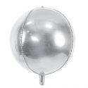 Ballon mylar Boule - 40cm - argent