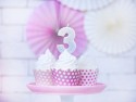 Bougie d'anniversaire Chiffre 3, argent, 7cm