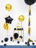 Bougie d'anniversaire Chiffre 5, doré, 7cm