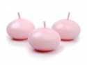 Disque de bougie flottante, mat rose, 4cm
