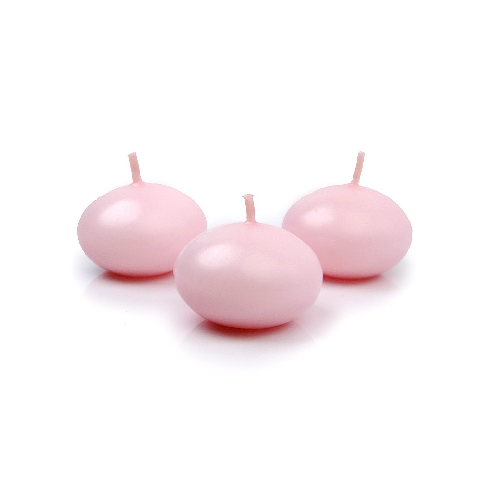 Disque de bougie flottante, mat rose, 4cm