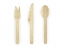 Couverts en bois Woodland, 16cm