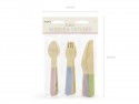Couverts en bois Assortiment 16cm