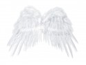 Ailes d'ange, blanches, 53 x 37cm