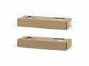 Bougie conique mate, blanc, 24cm