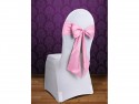 Ceintures de chaise, rose pâle 0,15 x 2,75m