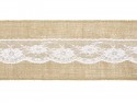Ceinture de chaise en toile de jute, 15x275cm
