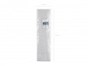 Tulle fin filet, blanc 1,5 x 10m