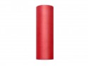 Tulle uni, rouge, 0.15 x 9m