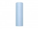 Tulle uni, bleu, 0,15 x 9m