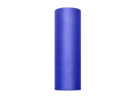 Tulle uni, bleu marine,...