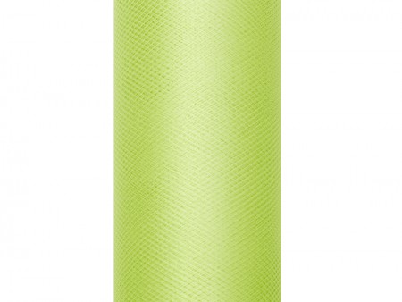 Tulle uni, vert clair, 0.15...