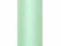 Tulle uni, menthe, 0,15 x 9m