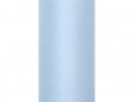 Tulle lisse, bleu, 3 x 9m, 0