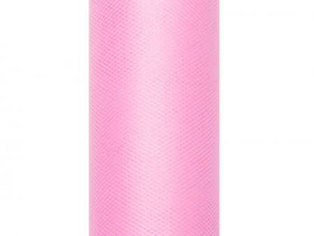 Tulle uni, rose clair, 0,3...