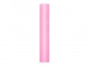 Tulle uni, rose clair, 0,3 x 9m