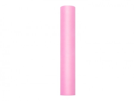 Tulle uni, rose clair, 0,3...