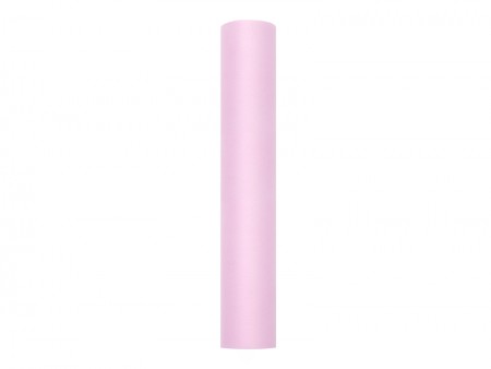 Tulle uni, rose clair, 0,30...