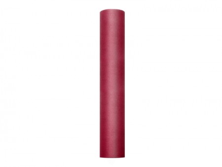 Tulle uni, marron, 0,3 x 9m