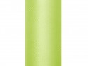 Tulle uni, vert clair, 0,3 x 9m