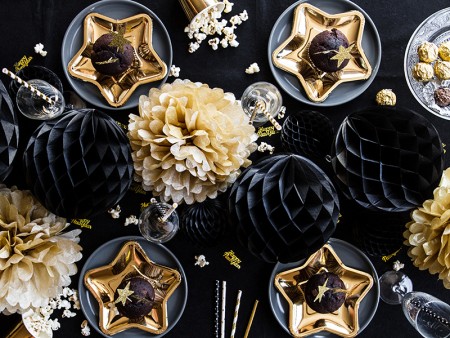 Assiettes Étoiles, or 18cm