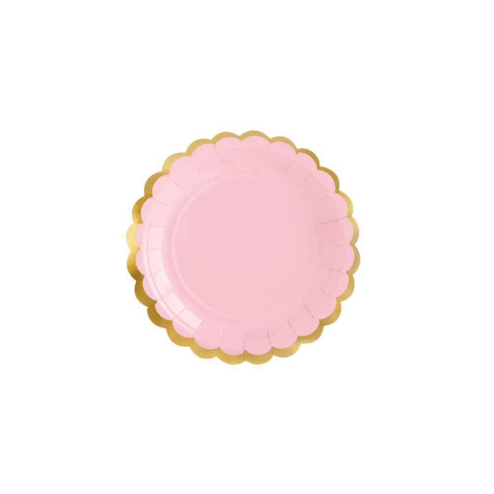 Assiettes, rose, 18 cm