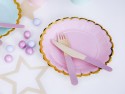 Assiettes, rose, 18 cm