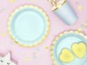 Assiettes, vert menthe, 18 cm