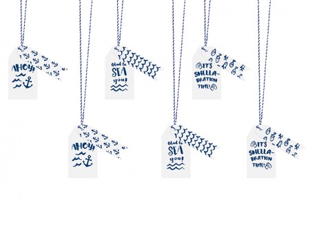 Etiquettes de cadeaux Ahoy