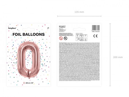 Ballon en aluminium Chiffre...